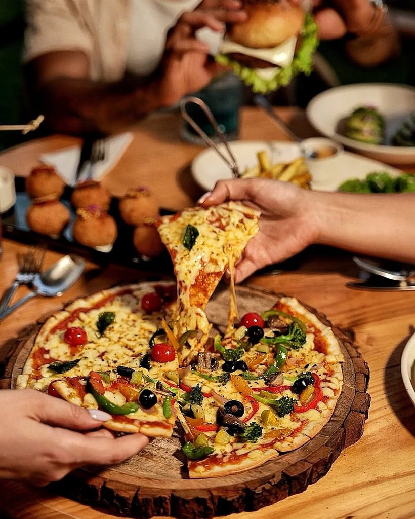 Pizza vegetariana a domicilio en Quito